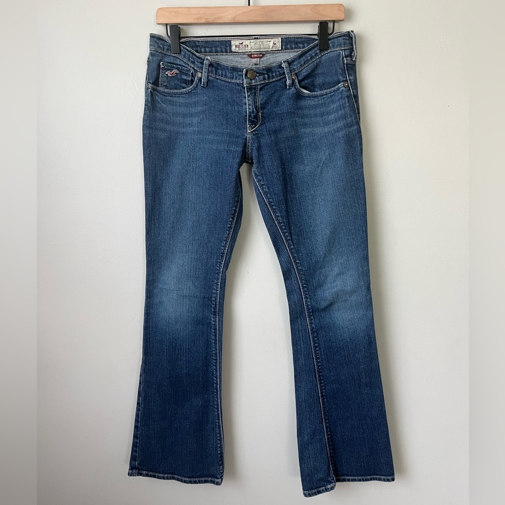 Hollister 5s low rise boot cut jeans